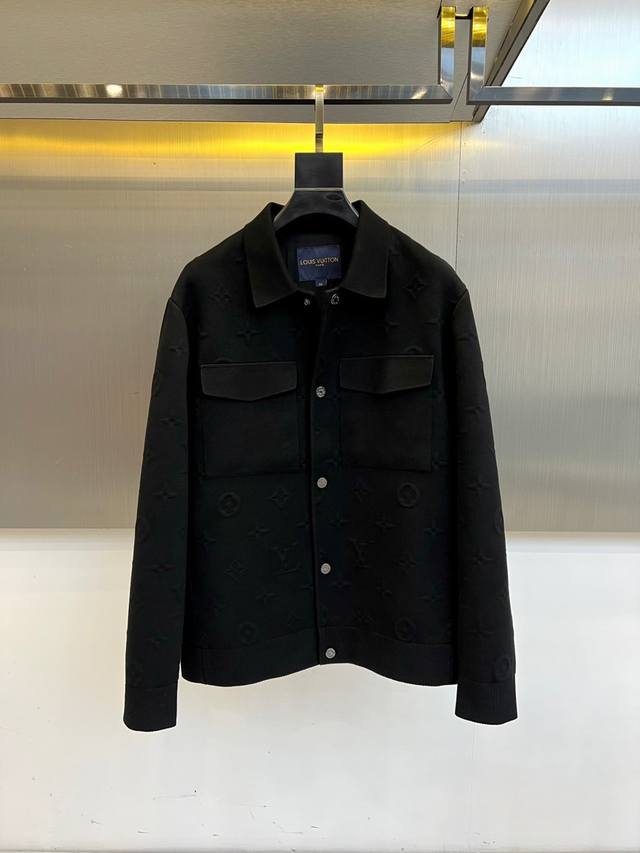 LV Vuitton's new Fall/Winter 2025 men's black jacket embodies French luxury with