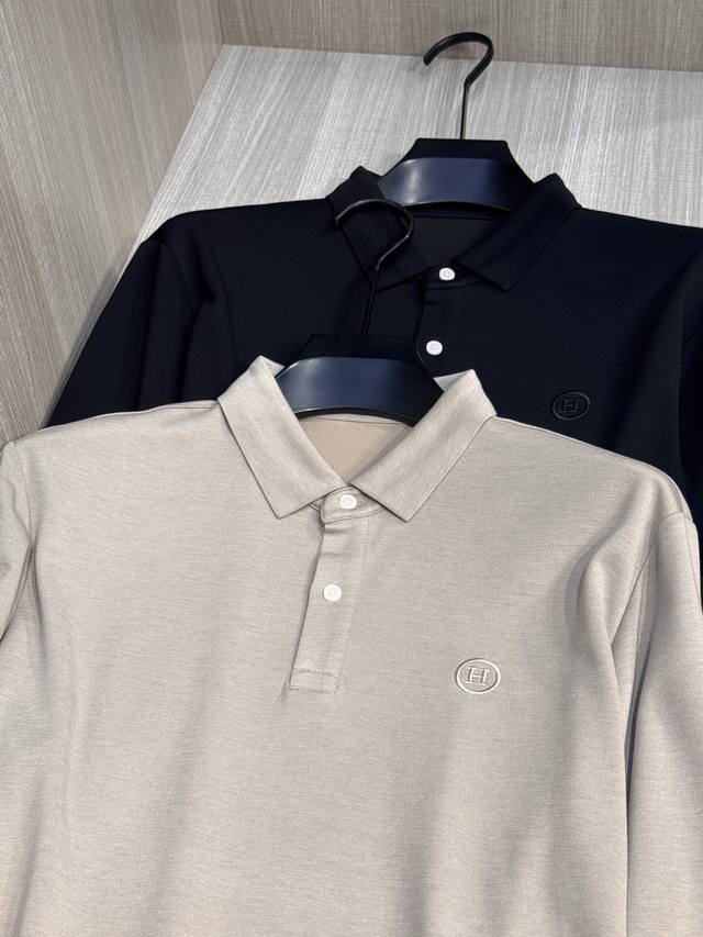 Aima's latest 2025 Fall/Winter men's wool lapel long-sleeved T-shirt with a circ