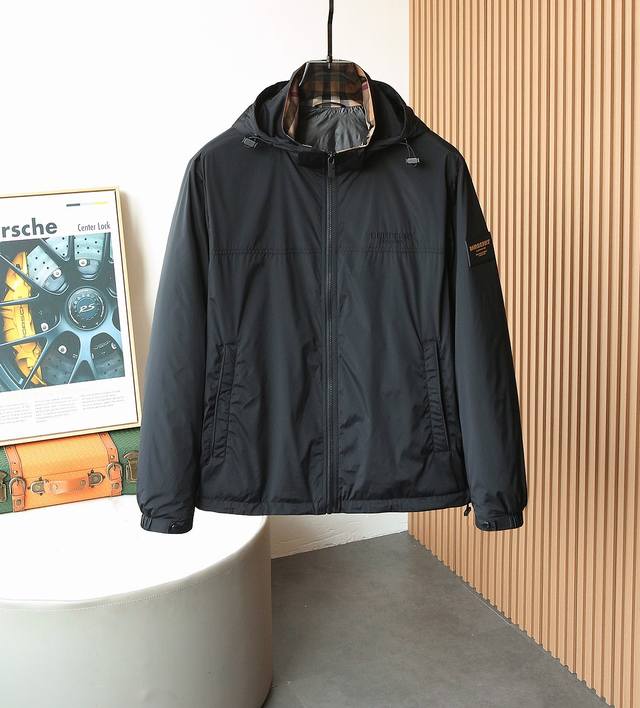 2025 Fall/Winter New Burber*Y Hooded Jacket: A classic and popular jacket recomm