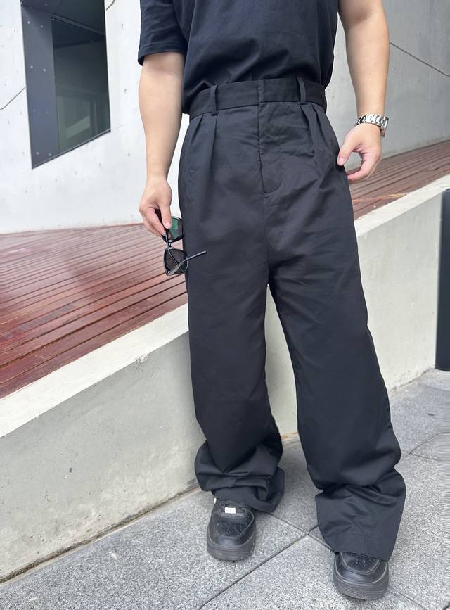 Loewe 25Ss cotton pleated trousers 7800 Purchased Custom high-density cotton twi