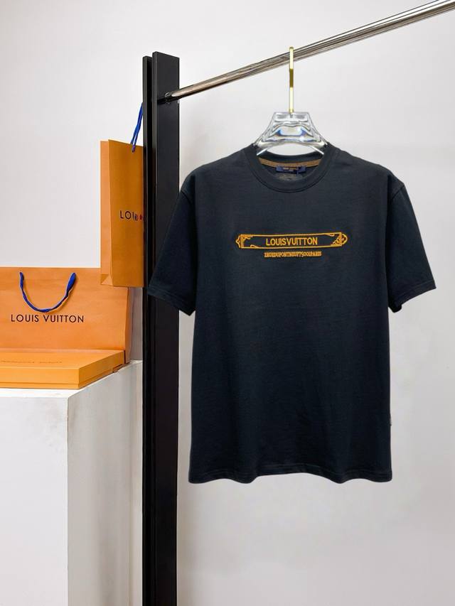 Lujia's 2025 Spring/Summer new release! High-end custom short-sleeved crew neck