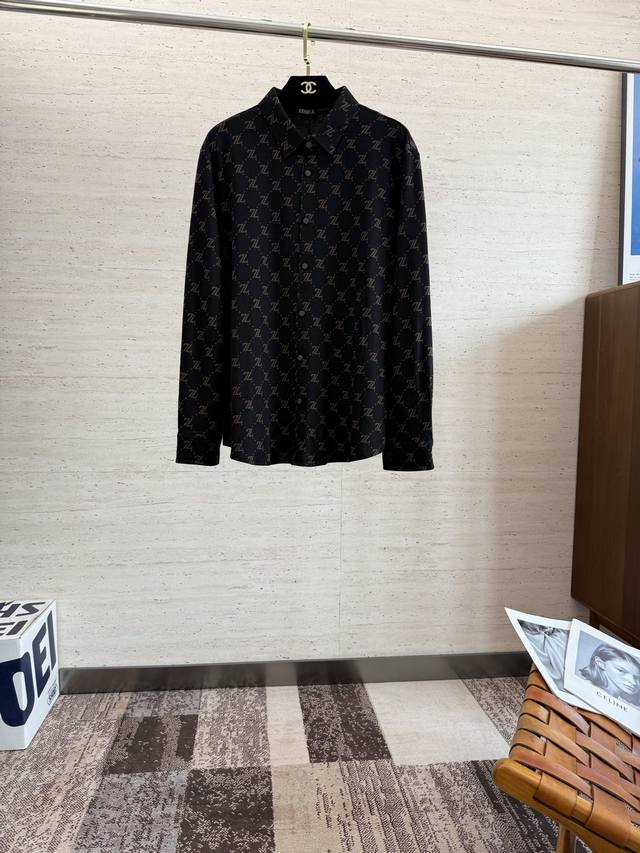 Zz 25Ss Early Fall Men's Long-Sleeved Shirt... Made from custom-made cotton, thi