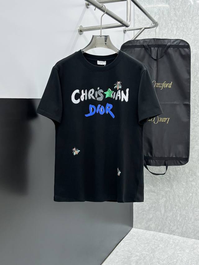 Dior's 2025 Spring/Summer new release, the latest short-sleeved crewneck T-shirt