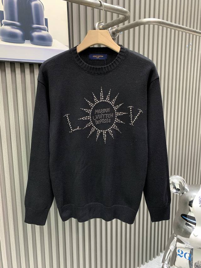 Louis VuittonSun-beaded wool pullover official website price: 21610 2315T Purcha