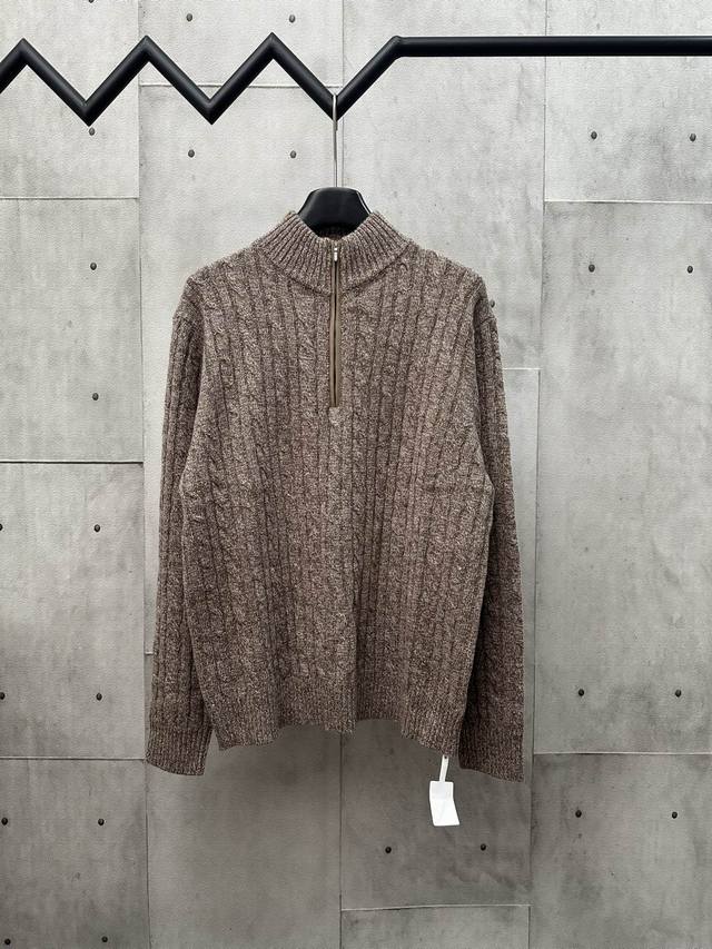 Lp60Ss 100% wool cable knit sweater Size: S M L