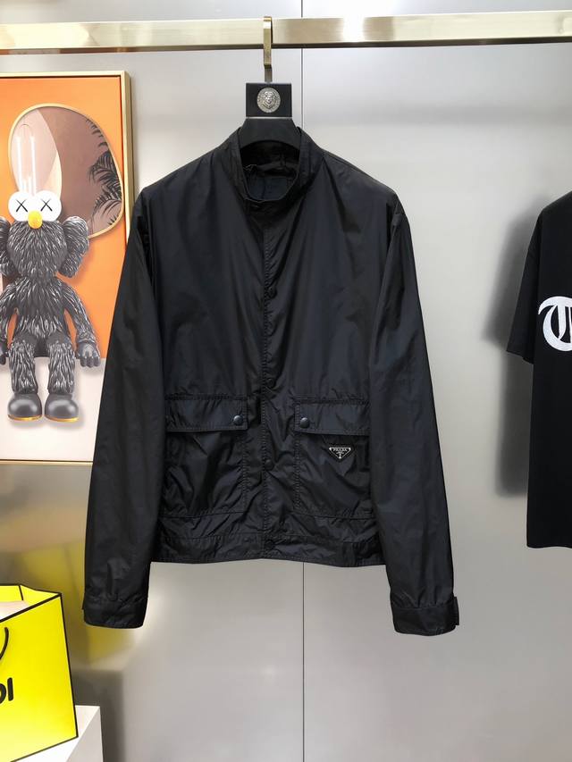 p*Ada Prada 2025 new original men's thin jacket official website simultaneous sa