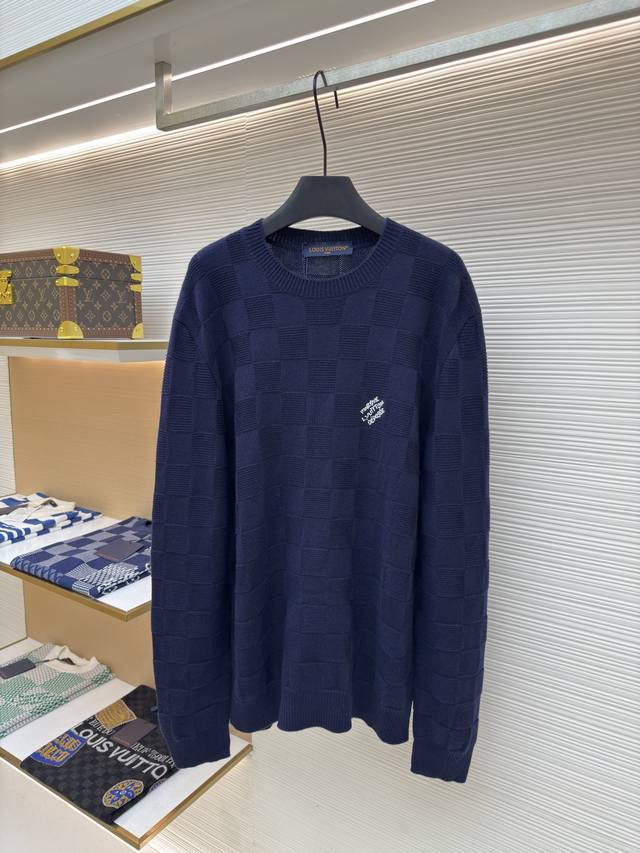 Louis Vuitton wool beaded pullover sweater Authentic: purchased for development