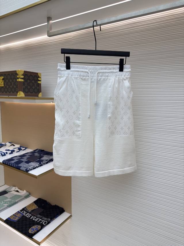 Louis Vuitton monogram knitted inlaid pocket shorts Authentic: Purchased and dev