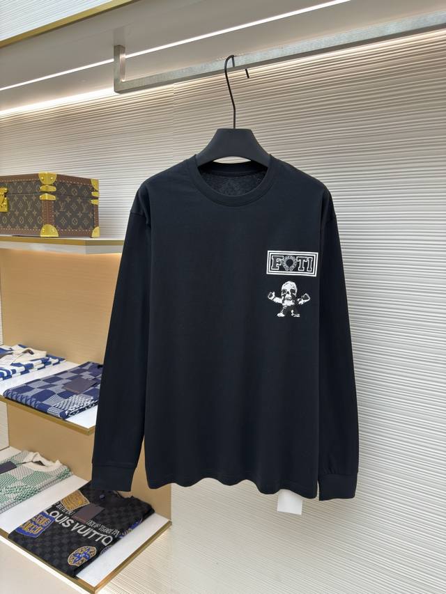 Chrome Hearts Foti Skull Colorful Print Long SleeveAuthentic: 3899 purchased for
