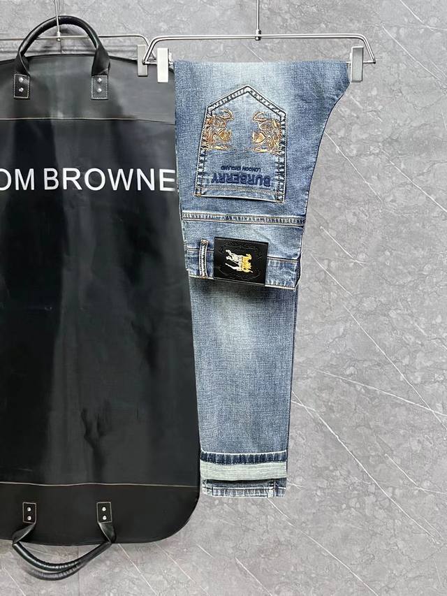 Burberry's official website offers a rare selection of high-end, original jeans