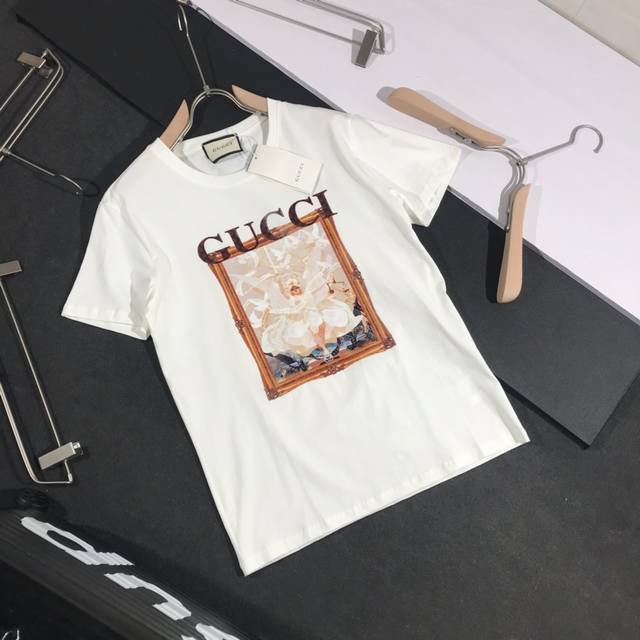 Gucci's latest oil painting series, high-definition digital direct-printed, 20Ss