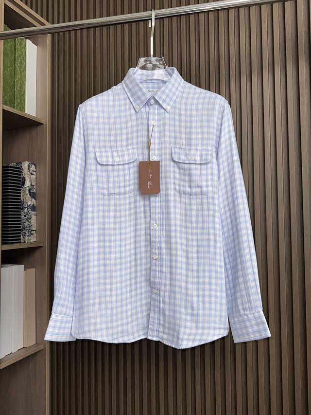 Light blue plaid~ Lp Loyo Pianya 2025Fw autumn and winter plaid series new style