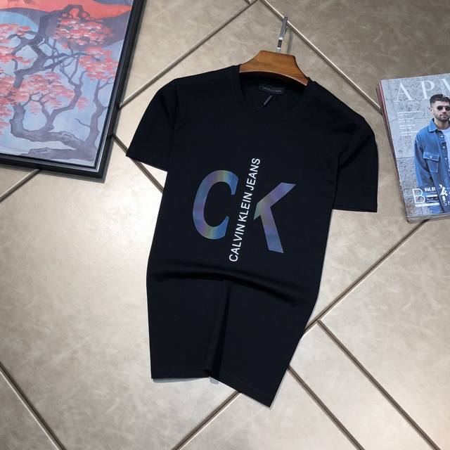 Ck 2020 new summer men's short-sleeved shirt, made with high-quality processing