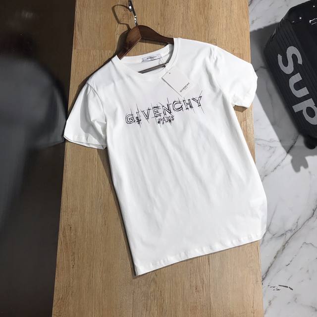 Gvc Givenchy Gvc 20Ss G-mesh synchronous gradient unisex short-sleeved T-shirt w