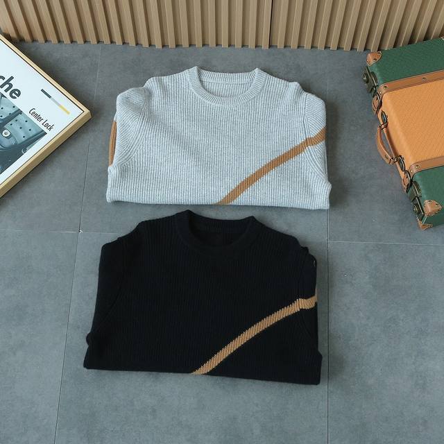 H's new 2025 Fall/Winter sweater! High-quality wool, simple yet sophisticated. C