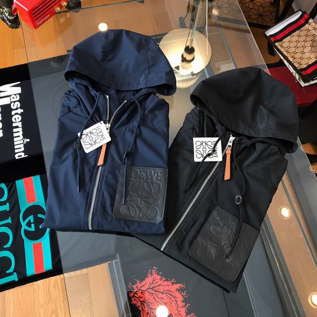 Men's Loewe 20 Ss Spring/Summer New Arrivals, Men's Thin Windbreaker-Style Jack