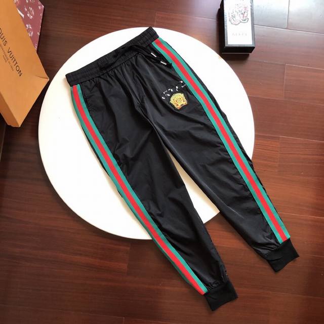 Gucci's new spring and summer casual pants are made of secret polyester fiber wi