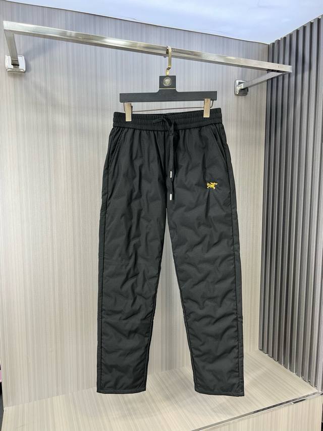 Arc'teryx's new fall/winter 2530 classic down pants feature evenly spaced filli