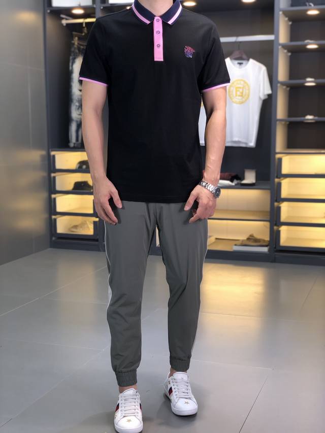 Versace. Spring/Summer SS Collection. Casual polo shirts available at the offic