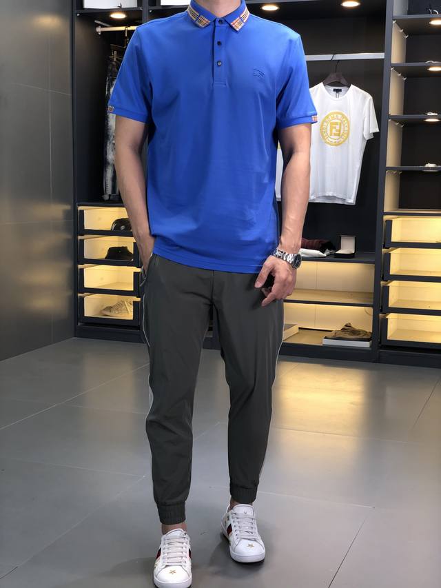 Burberry. Spring/Summer SS collection. Casual polo shirts available at the offi