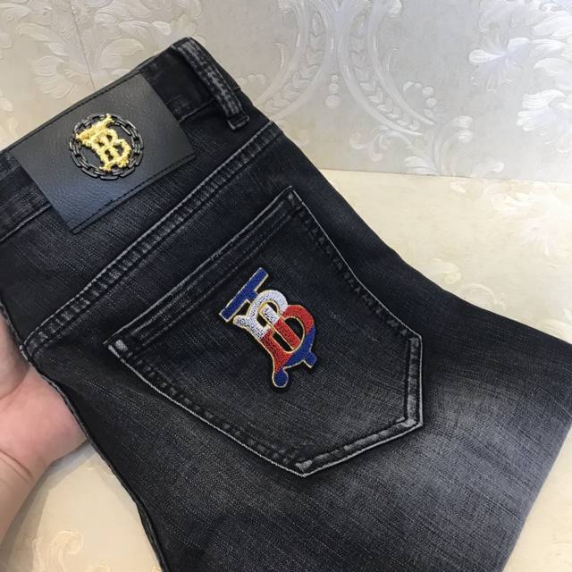 B*Ur Burberry 2680Ss early spring new original hot-selling jeans, super customiz