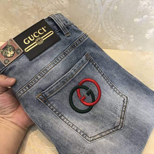 Gucci 2680Ss early spring new original hot-selling jeans, super customized orig