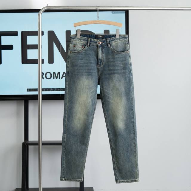 Next day Fend* 25Ss new original washed jeans. High-end quality, original develo