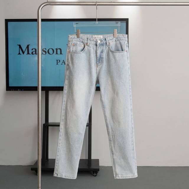 Next day Mj* 25Ss new original washed jeans, high version, original development,