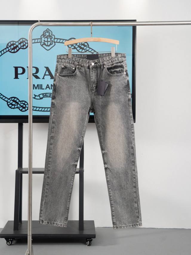 Next day prad* 25Ss new original washed jeans. High-end quality, original develo