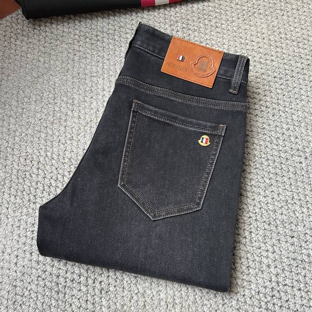 Meng's 25 autumn and winter new men's washed jeans are pure-blood products that