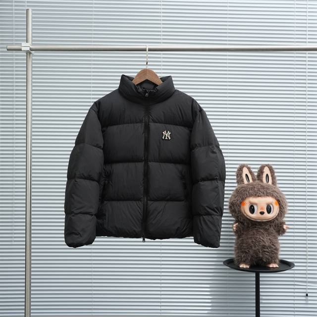 Mlb New York Yankees stand-up collar down jacket with large back logo for men an