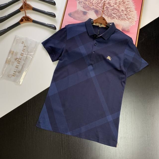 Burberry original product, B-brand boutique, with a warhorse embroidery on the c