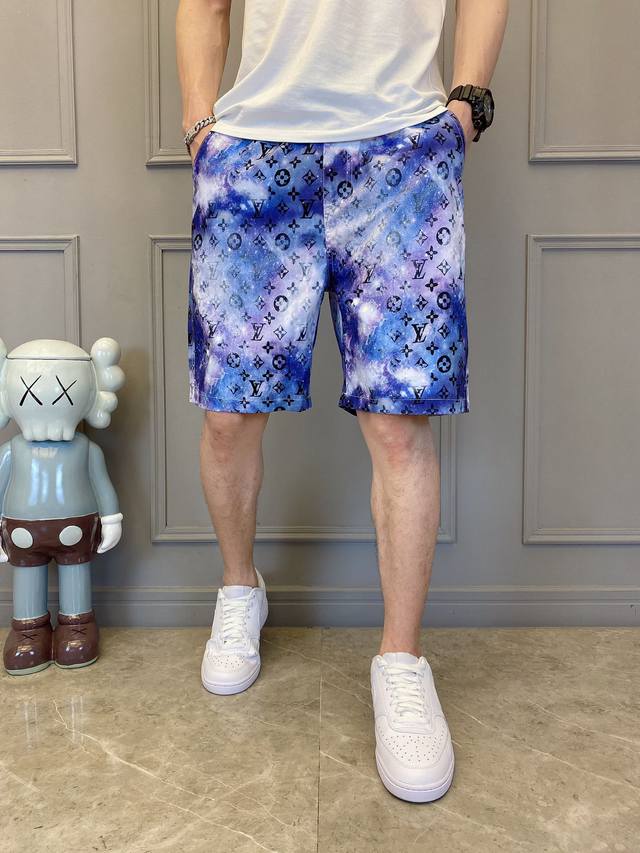 Lv New summer beach pants. Made from imported Korean T400 fabric. Breathable, li