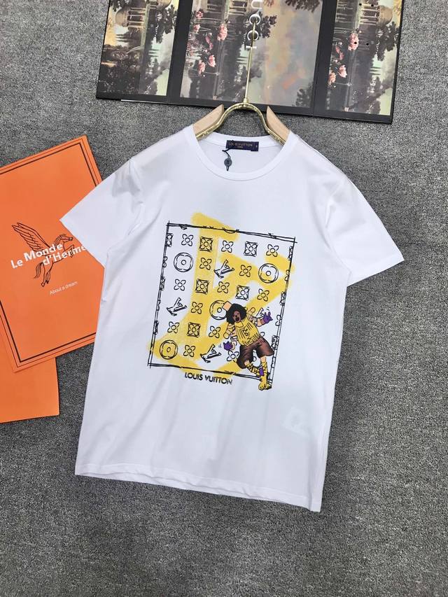 L*V Fza05 Donkey Brand 20S S summer official website hot-selling short-sleeved s