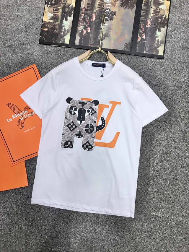 L*V Fz003 Donkey brand 20Ss new summer short-sleeved shirt, counter version, hot