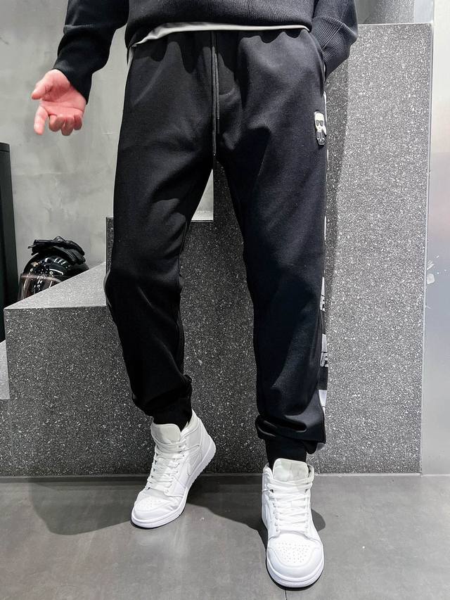 2025 new product Fen* fit version M-Xxxl Y top black imported embroidery fusion