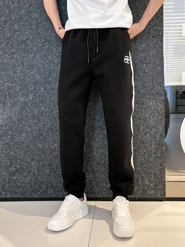 2025 new arrival Balenciaga *fit version M-Xxxl Y top black imported fusion desi