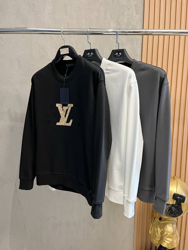 High-end LV Louis Vuitton autumn and winter new high-weight 380g heavyweight sw