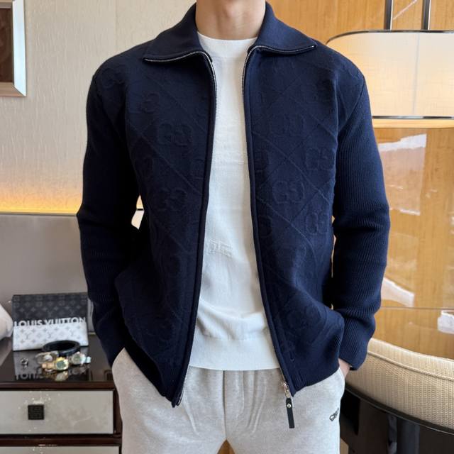 Gucci - 2025 Fall/Winter hit wool jacket, custom-made from high-quality polyest