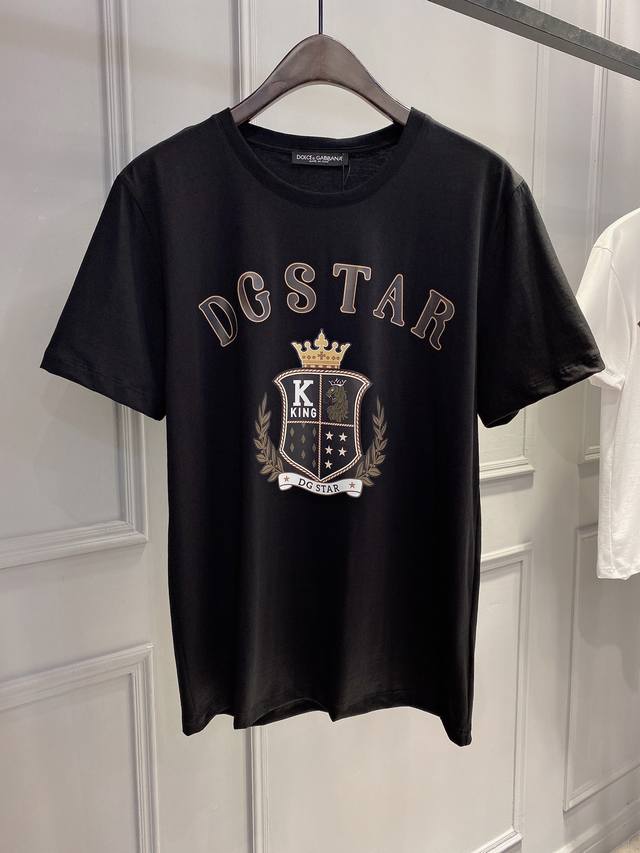 Dg Ss's latest spring/summer short-sleeved T-shirt. Limited edition, available o