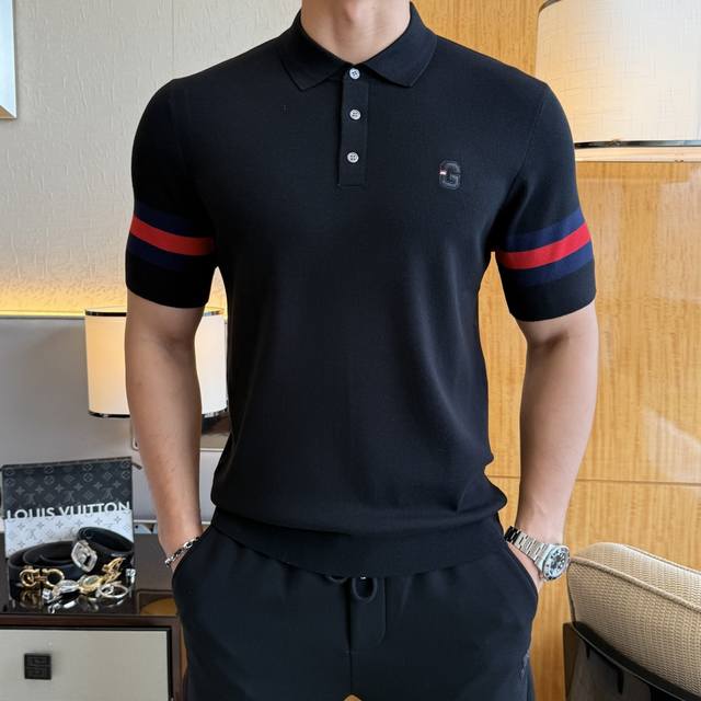 Gucci - 2025Ss Autumn and Winter Short-Sleeve Knitted Sweater Series! A must-ha