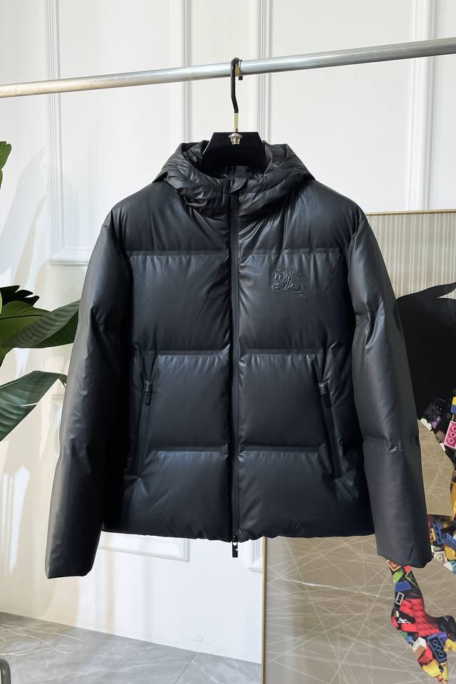 Down Jacket - Burberry's exclusive autumn and winter down jacket. Made from nat