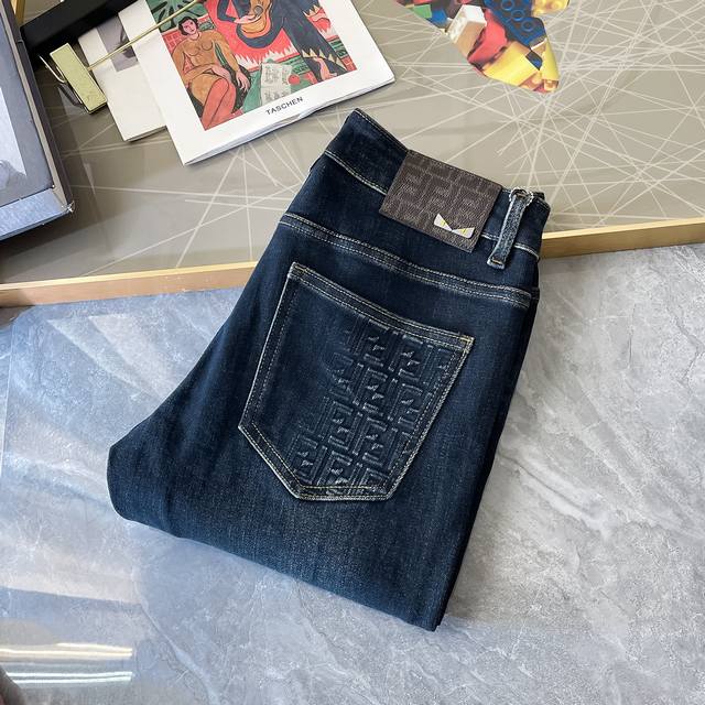 Fendi - 2025Ss Snake Autumn/Winter Jeans. 1:1 original production, perfect for