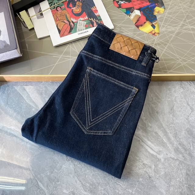 Bv - 2025Ss Snake Autumn/Winter Jeans. 1:1 original production, perfect for ever