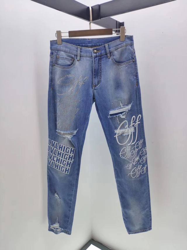 Off The latest jeans from the official website! Original foreign trade items! He