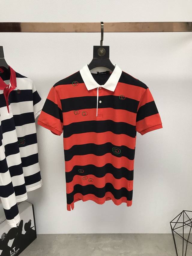 Guc 20Ss Spring new counter striped series casual style counter sales 6800 custo