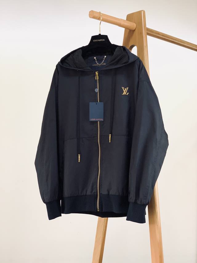 Louisvuitton casual hooded jacket, a premium brand from Louis Vuitton, features