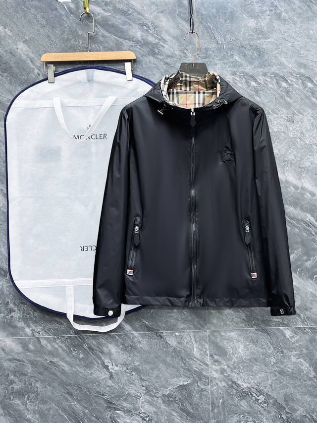 Burberry's new men's jacket for fall 2025, a high-end version! Custom-made fabr