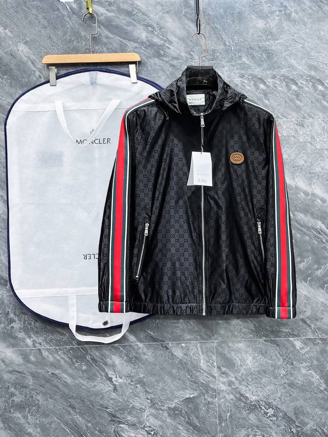 Gucci's new 2025 autumn men's jacket, a high-end version! Custom-made fabrics a