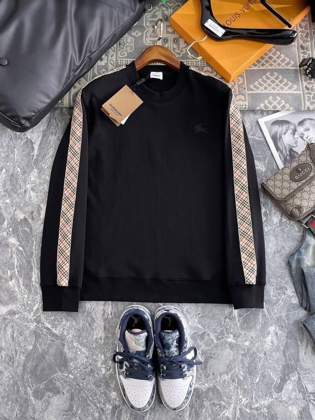 Burberry sweatshirt 2025 autumn and winter latest series, counter 1:1 top repli